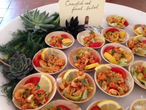 Crawfish Fennel Salad with Tangy Vinaigrette, one of 18 recipes found in Hungry for Louisiana. 
