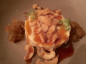 PanneCottawith cashews and sorghum syrup